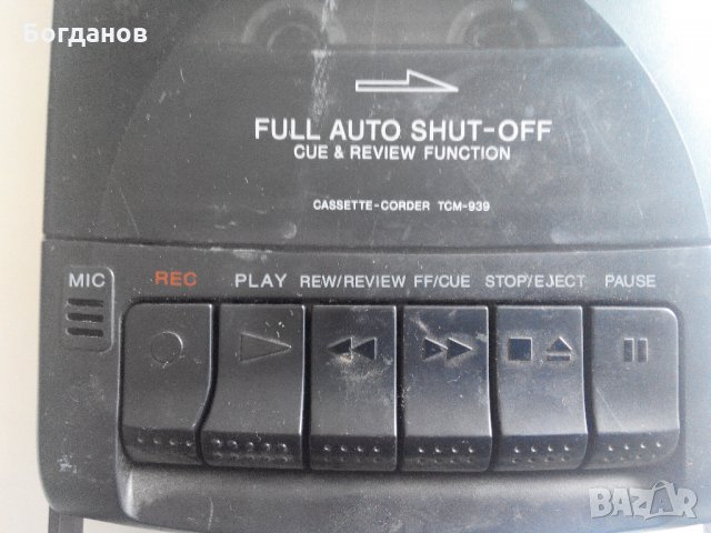 SONY TCM-939 CASSETTE-CORDER КАСЕТОФОН ЗАПИСВАЩ, снимка 4 - Радиокасетофони, транзистори - 32895953