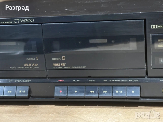 Дек PIONEER CT-W300, снимка 4 - Декове - 51287011