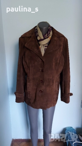 Три различни броя / Дамско яке от естествен велур , снимка 15 - Якета - 52128190