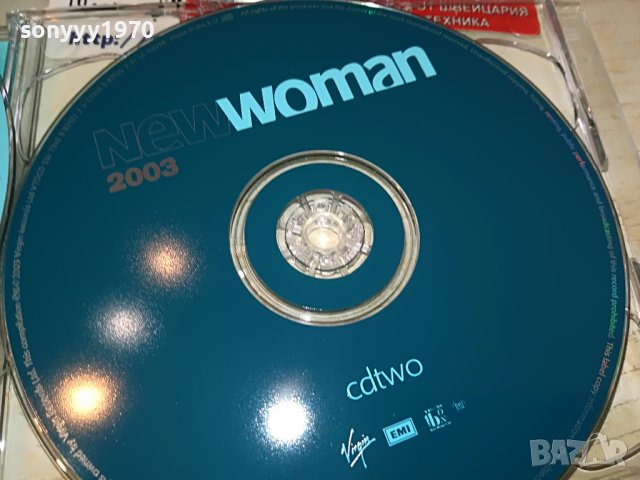 NEW WOMAN 2003 CD X2 ORIGINAL 2303231128, снимка 10 - CD дискове - 40106403