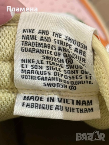 Шарени оригинални кецове от кожа Nike , снимка 6 - Маратонки - 51946688