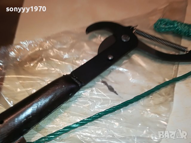 НОЖИЦА С ВЪЖЕ ЗА КЛОНИ-НОВА 3003231037, снимка 15 - Градински инструменти - 40189705