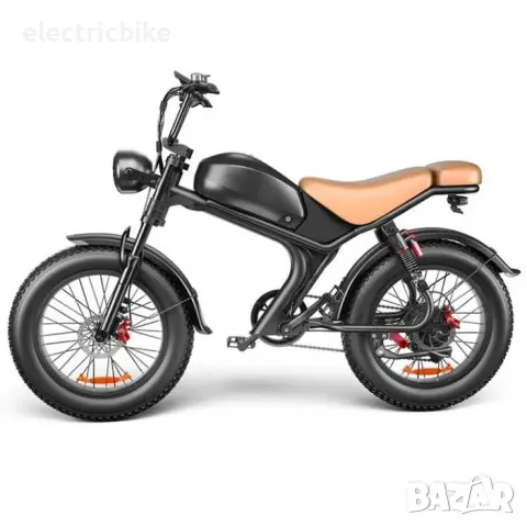 Електрически велосипед Electric C93 , 48V ,1000W, 20Ah,кафяв цвят, снимка 2 - Велосипеди - 47386726