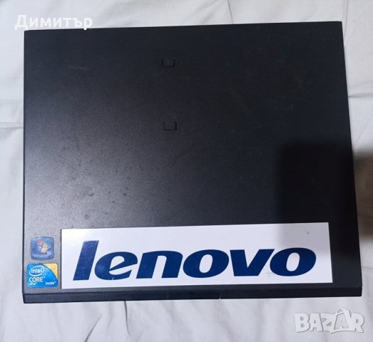 Lenovo Thinkcentre M58 USFF + монитор + мишка + клавиатура, снимка 2 - За дома - 35566792