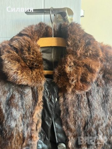 Палто от естествен косъм , снимка 4 - Палта, манта - 52275929