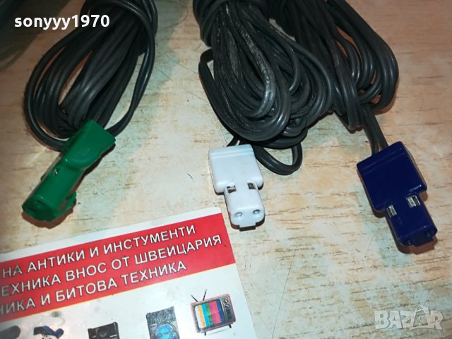 поръчани-SOLD OUT-кабели колони зелен/бял/син/лилав 0804211950, снимка 5 - Тонколони - 32478448
