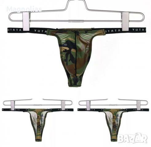 Мъжки прашки g-string камуфлаж , снимка 2 - Бельо - 36898840