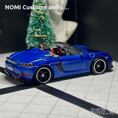 Porsche 718 Spyder RS Matchbox Moving Parts, снимка 5 - Коли, камиони, мотори, писти - 52806545