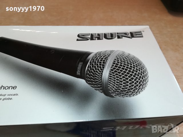 SHURE SM58 PROFI MIC 2201222030, снимка 2 - Микрофони - 35526548