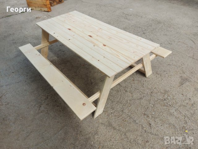 детска пейка , снимка 2 - Маси - 37239869