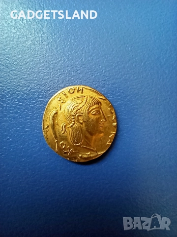 Голям Лот позлатени, колекционерски монети и реплики на Римски монети, снимка 12 - Нумизматика и бонистика - 51974516