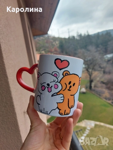 Ръчно рисувани чаши