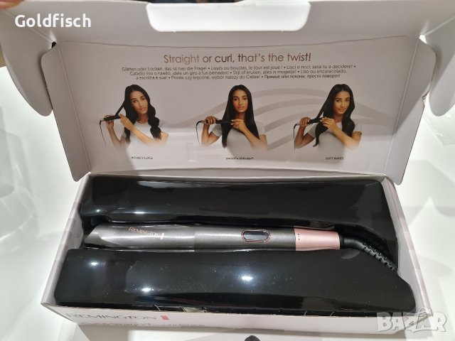 💃Преса за коса Remington Curl & Straight Confidence S6606, снимка 2 - Фризьорски принадлежности - 42938464