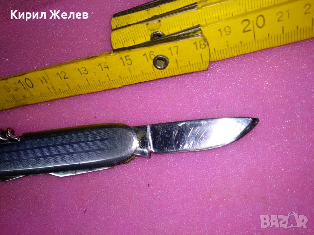 BARCEON FRANCE INOX Старо БОЦМАНСКО РЯДКО КОЛЕКЦИОНЕРСКО МАРКОВО ФРЕНСКО ДЖОБНО НОЖЧЕ 43144, снимка 11 - Колекции - 44041244