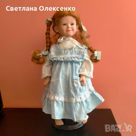 Порцеланова кукла Elke Hutchens 1988 43 см, снимка 3 - Колекции - 37574499