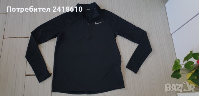Nike Running Dri - Fit Stretch 3/4 Zip Mens Size M НОВО! ОРИГИНАЛ! Мъжка Спортна Блуза!, снимка 11 - Спортни дрехи, екипи - 44897853