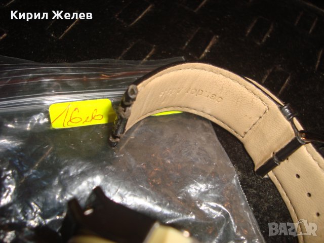 NEDELCHEV CLUB AC MILAN ФУТБОЛЕН ЗАПАЛЯНКОВСКИ КВАРЦ ЧАСОВНИК ФК МИЛАН РАБОТЕЩ 77071, снимка 13 - Мъжки - 32912268