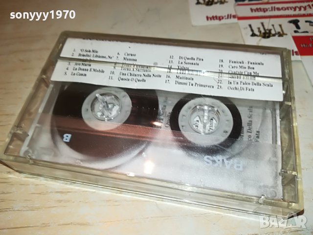 luciano pavarotti o sole mio 0211221837, снимка 13 - Аудио касети - 38539025