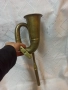 Месингов клаксон – 37 см, рядък модел с интересна декоративна  решетка. , снимка 2