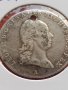 Сребърна монета 1/4 кроненталер 1791г. Леополд втори Виена Австрийска Нидерландия 13724, снимка 5