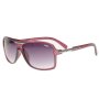 Прекрасен летен аксесоар- слънчеви очила  с елегантен дизайн - в розово и сиво ” Sinner" ,внос , снимка 1
