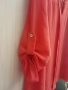Ново!Блуза тип риза в керемидено розов цвят, снимка 6