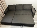 Разтегателен диван MARSLEV тъмносив , снимка 2