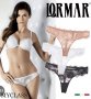 Lormar S,M,L черни,телесни италиански дантелени прашки италианско бельо Лормар дантелена прашка, снимка 1