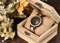 Оригинален, ръчно изработен дървен часовник, Модел P14-2 / P14-3, снимка 2