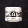 "Bvlgari" сребърен масивен нов пръстен, снимка 1