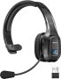 TECKNET Trucker Bluetooth слушалка с шумопотискане на микрофон,55H Hands Free, снимка 1 - Слушалки и портативни колонки - 40665857