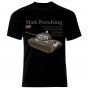 Мъжка Тениска Танк M26 Pershing Tank Panzer Armure WW2 Army War USA, снимка 2