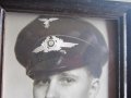Стара немска снимка войник летец 3 Райх картина , снимка 2