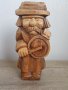 Стара дървена фигура, снимка 1 - Антикварни и старинни предмети - 43466814
