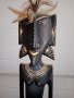 Африканска дървена статуя!, снимка 1 - Статуетки - 32617302