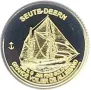 Златна монета "Кораб Seute Deern" 2016, снимка 1