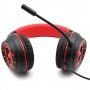 Слушалки с микрофон Digital One SP00302 komc g315 Черно-Червени, Геймърски, Led подсветка, Gaming He, снимка 3