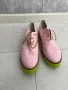 Елегантни розови обувки със зелена подметка, снимка 2