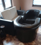 Комплект диван с два фотьойла, снимка 1 - Дивани и мека мебел - 44927123