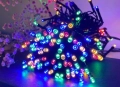 Коледни LED лампички, 100бр лампички/10 метра гирлянд., снимка 2