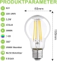 E27 LED крушка, клас A, 2.2W, 470LM, топла бяла - 6 броя, снимка 2
