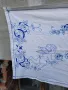 Старинен бродиран ковьор,покривка за стена #281, снимка 3