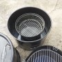 Холандско комбинирано барбекю:скара и пушилня за месо модел:Vaggan X85-000020, снимка 4