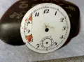 ПОРЦЕЛАНОВ ЦИФЕРБЛАТ с АРАБСКИ ЦИФРИ от СТАР КОЛЕКЦИОНЕРСКИ ДЖОБЕН ЧАСОВНИК 49636, снимка 8