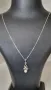 Сребърен синджир с висулка , снимка 2