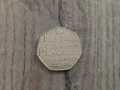 Монета 2005 Великобритания 50 pence 50p (Johnson's Dictionary) - Elizabeth II, снимка 1