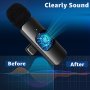 Комплект 2 бр. Lavalier Безжични петлични микрофони iPhone/iPad/Android Type-C/OTG/видео подкаст, снимка 11