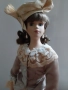 Винтидж колекционерска порцеланова кукла като нова с ограничено издание, снимка 7