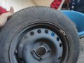 Летни гуми 13 цола с джанти от Опел Корса, снимка 1 - Гуми и джанти - 43377899