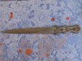 красив бронзов нож от началото на миналия век, снимка 1 - Антикварни и старинни предмети - 39184433